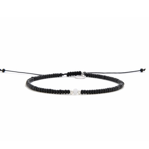 Bracelet graines Loreto Blanco Diamanti