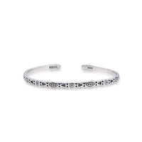 Fashionable mens stainless steel bracelets with eye-catching engravings, designed for casual and formal styles.