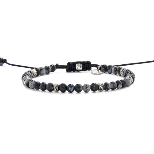 BLACK FLOWER JASPER