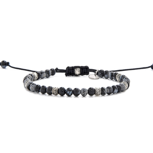 BLACK FLOWER JASPER
