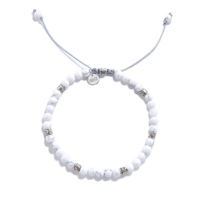 White Howlite Bracelet