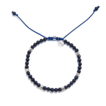 Blue Sandstone Bracelet