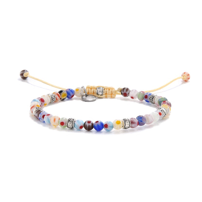 Millefiori Bracelet Silver