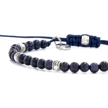 Blue Sandstone Bracelet