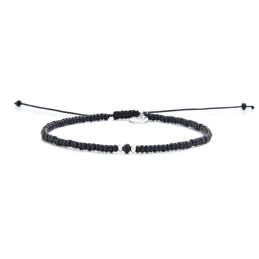 Loreto Nero Diamanti Samenarmband