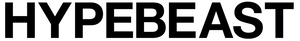 Black and white Hypebeast brand logo.