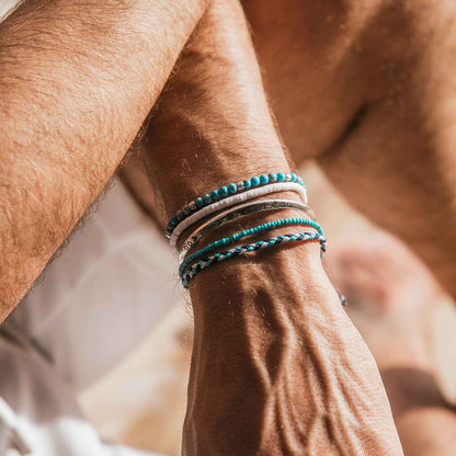 Positano Bracelet Set Silver