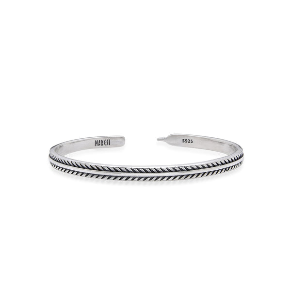metal cuff Bangles Bracelets with engraved design.