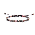 RHODONITE BRACELET SILVER