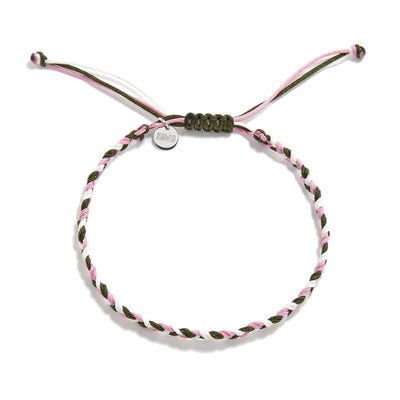 Adjustable handmade mens friendship bracelets with braided design.