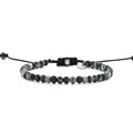 BLACK FLOWER JASPER SILVER