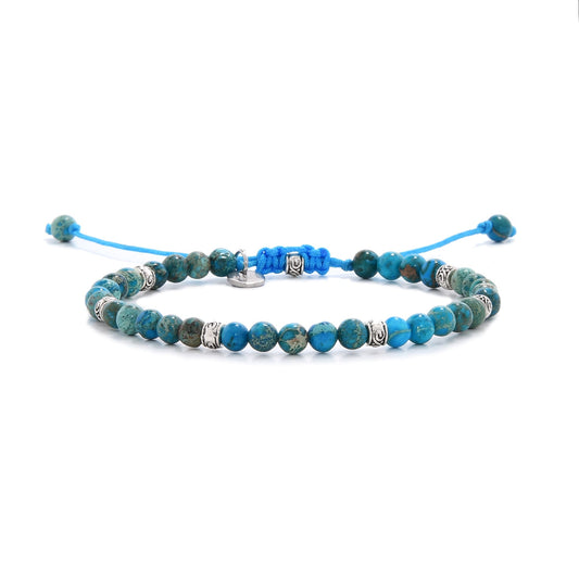 Jaspe sédimentaire de la mer bleue