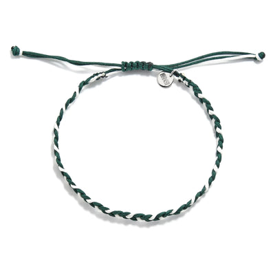 adjustable friendship bracelet adjustable braided cord bracelet with sliding knot and charm tag