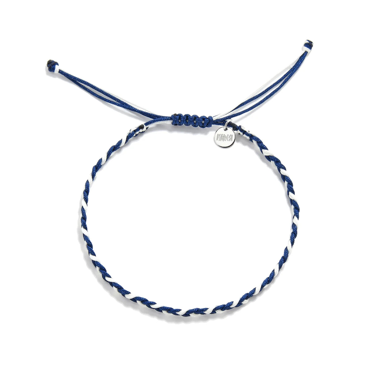 beaded bracelets friendship top view of braided cord bracelet with sliding knot and charm tag