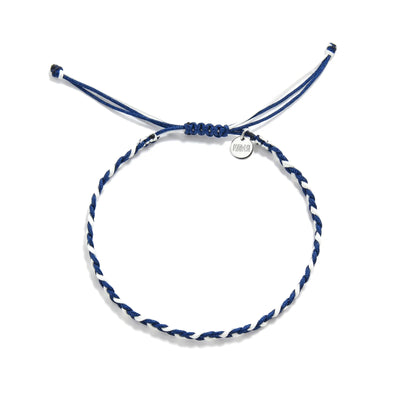 beaded bracelets friendship top view of braided cord bracelet with sliding knot and charm tag