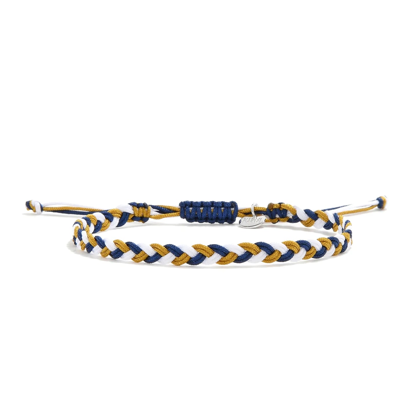 adjustable friendship bracelet adjustable braided cord bracelet with sliding knot and charm tag