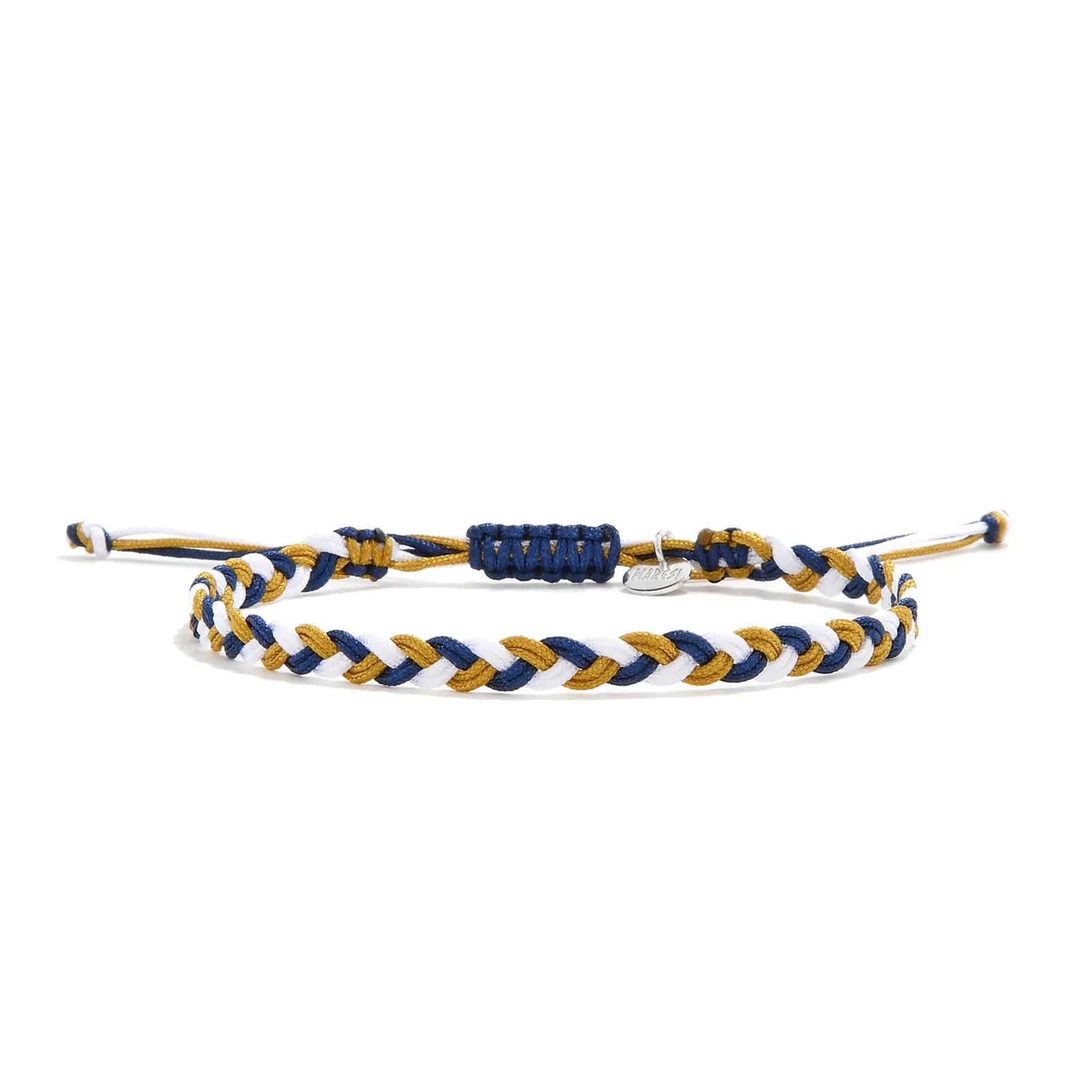 adjustable friendship bracelet adjustable braided cord bracelet with sliding knot and charm tag